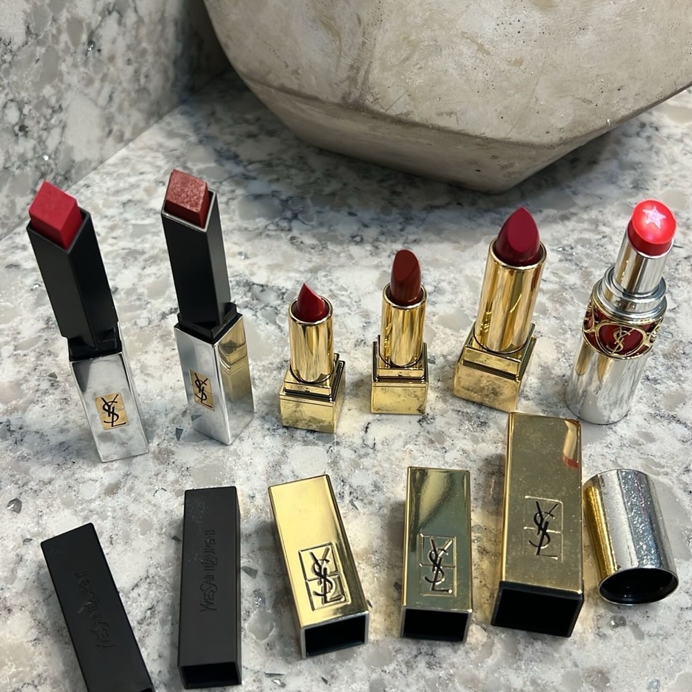 YSL lipsticks